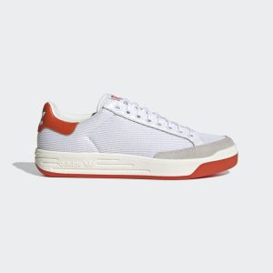 adidas Rod Laver Schuh Cloud White / Collegiate Orange / Off White (GW0207)