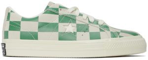 Converse One Star Blocked Weiß/Medium Green/Weiß (172353C)