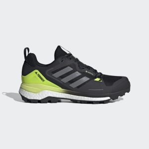 adidas TERREX Skychaser GORE-TEX 2.0 Wanderschuh Core Black / Grey Three / Solar Yellow (FW2932)