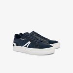 Lacoste Herren-Sneakers L004 Blau (43CMA0057-092)