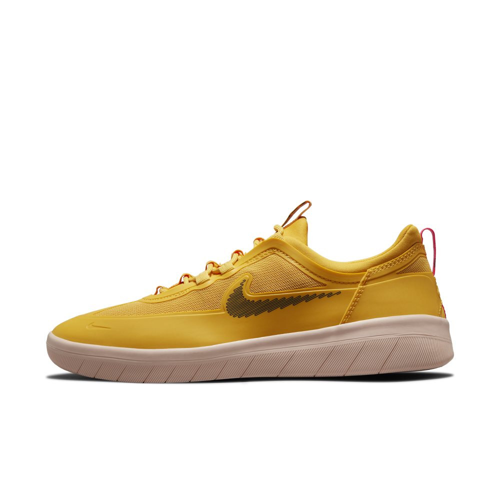 Nike SB Nyjah Free 2 Skateboardschuh – Gelb Gelb (CU9220-700)