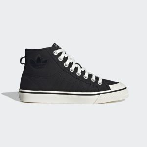 adidas NIZZA HI W Core Black / Off White / Silver Metallic (GV7121)