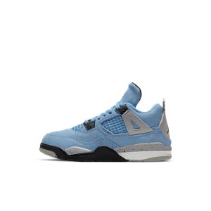 Air Jordan 4 Retro University Blue (PS) (BQ7669-400)