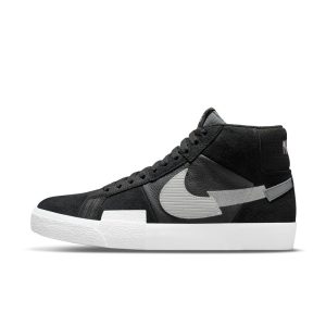 Nike SB Zoom Blazer Mid Premium Skateboardschuh – Schwarz Schwarz (DA8854-001)
