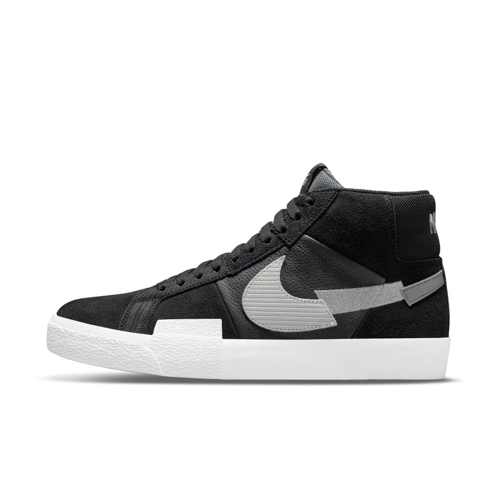 Nike SB Zoom Blazer Mid Premium Skateboardschuh – Schwarz Schwarz (DA8854-001)