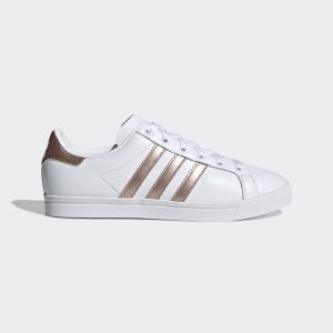 adidas Coast Star Schuh Cloud White / Copper Metallic / Core Black (EE6201)