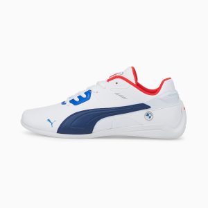 Puma BMW M Motorsport Drift Cat Delta Motorsportschuhe Weiß/Blau (307100-02)