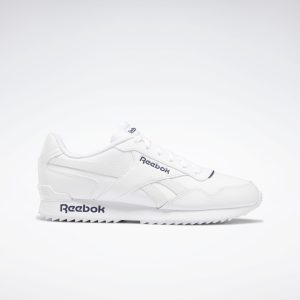Reebok Royal Glide Ripple Clip White / White / Collegiate Navy (G55739)