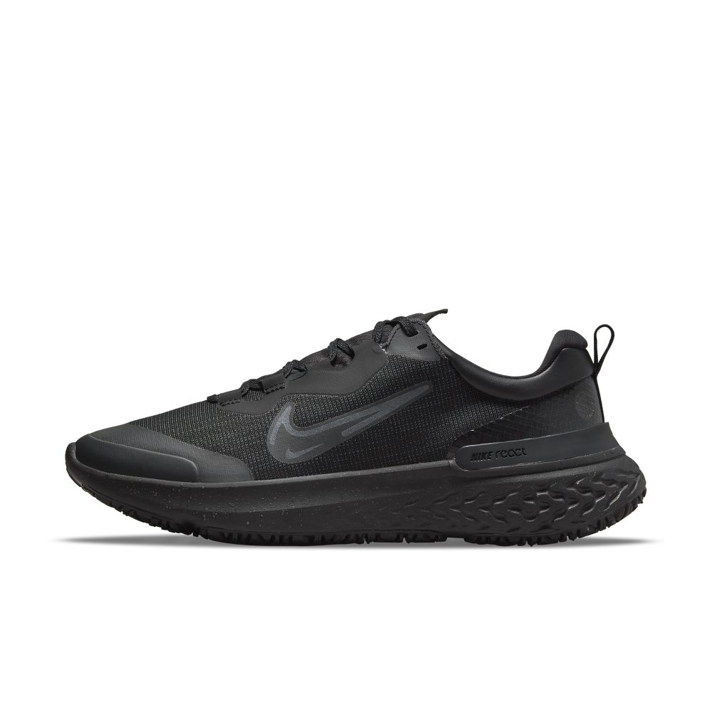 Nike React Miler 2 Shield wetterfester Straßenlaufschuh für Schwarz (DC4064-002)