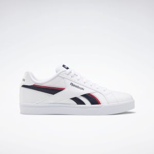 Reebok  Royal Complete 3.0 Low Cloud White / Vector Navy / Vector Red (GX5031)