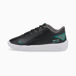 Puma Mercedes F1 Drift Cat Delta V Kinder Motorsportschuhe Schwarz/Grün (306921-04)
