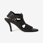KENZO Sandales à talon Greek en cuir (FB52SD192L66)