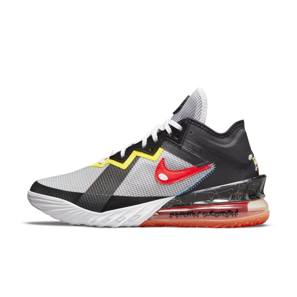 LeBron 18 Low ‚Sylvester vs Tweety‘ Weiß (CV7562-103)