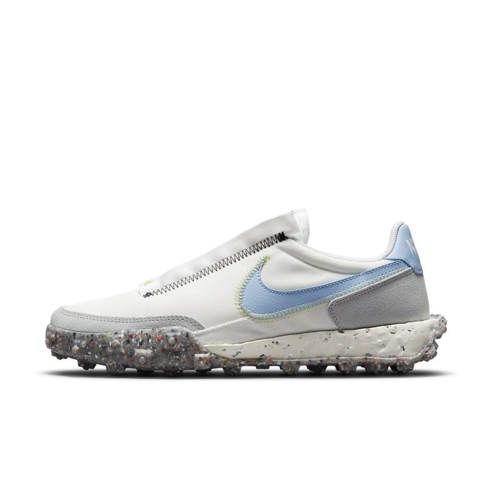Nike Wmns Waffle Racer Crater  Summit White / Aluminum – Light Lemon Twist (CT1983 106)