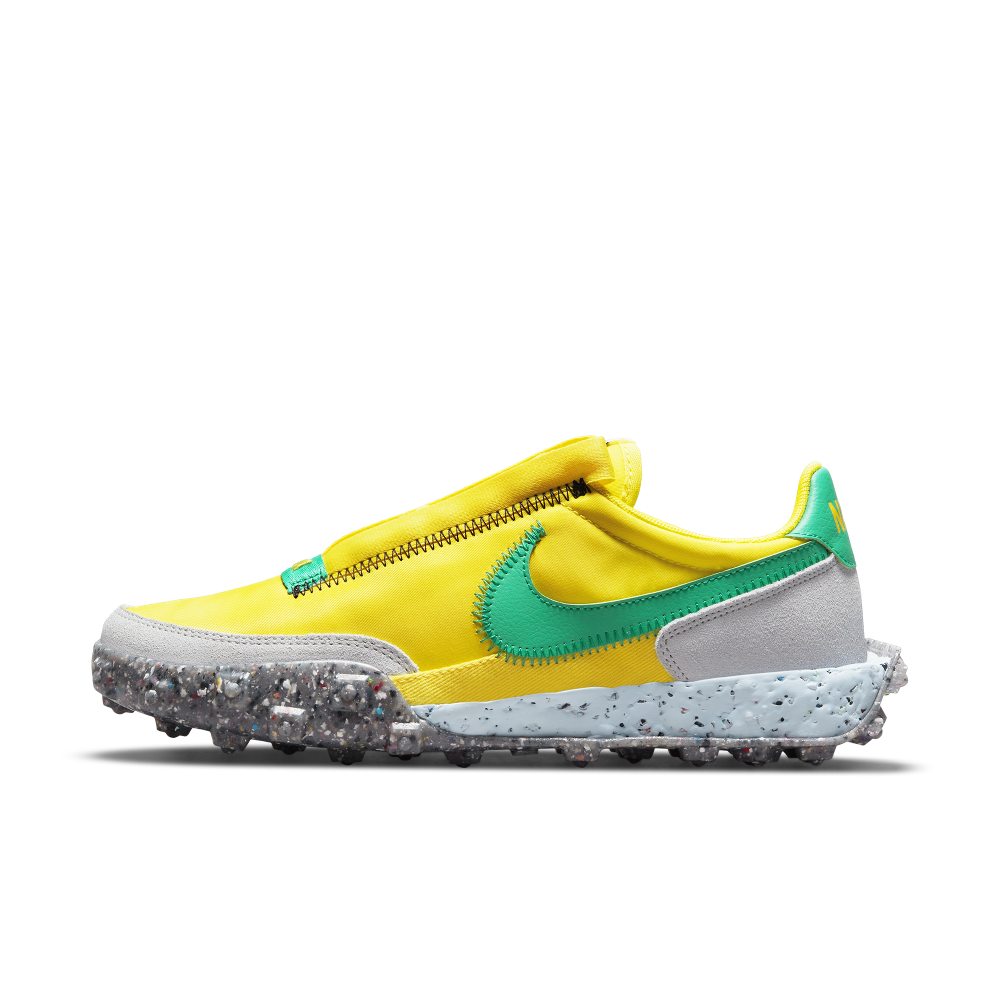 Nike Waffle Racer Crater  Yellow Strike / Roma Green – Photon Dust (CT1983 701)