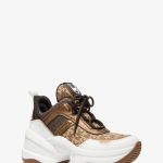 Michael Kors Sneaker Olympia  Beige/ebenholz/braun (43S1OLFS3Y)