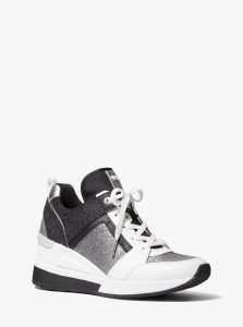 Michael Kors Sneaker Georgie  Schwarz/silberton (43S2GEFS4D)
