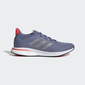adidas Supernova Laufschuh Orbit Violet / Silver Metallic / Solar Red (FZ2497)