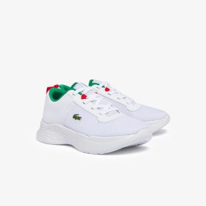 Lacoste Kinder-Sneakers COURT-DRIVE Weiss (43SUC0011-082)
