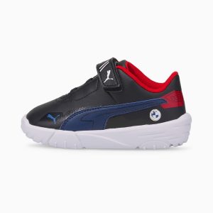 Puma BMW M Motorsport Drift Cat Delta Baby Motorsportschuhe Schwarz/Blau (307121-01)