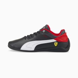 Puma Scuderia Ferrari Drift Cat Delta Motorsportschuhe Schwarz/Weiß (306864-04)