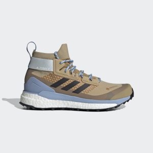 adidas TERREX Free Hiker GORE-TEX Wanderschuh Beige Tone / Core Black / Ambient Sky (FZ2971)