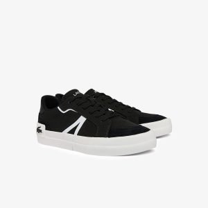 Lacoste Herren-Sneakers L004 Schwarz (43CMA0055-312)