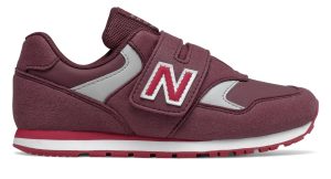 New Balance 393 Hook and Loop – NB Burgundy/Neo Crimson, NB Burgundy/Neo Crimson (YV393CBG)