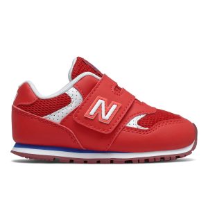 New Balance 393 Hook & Loop – Rot/Weiß, Rot/Weiß (IV393BBP)