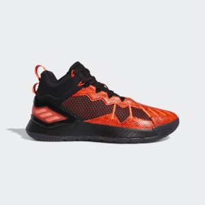 adidas D Rose Son of Chi Basketballschuh Core Black / Cloud White / Solar Red (GX2931)