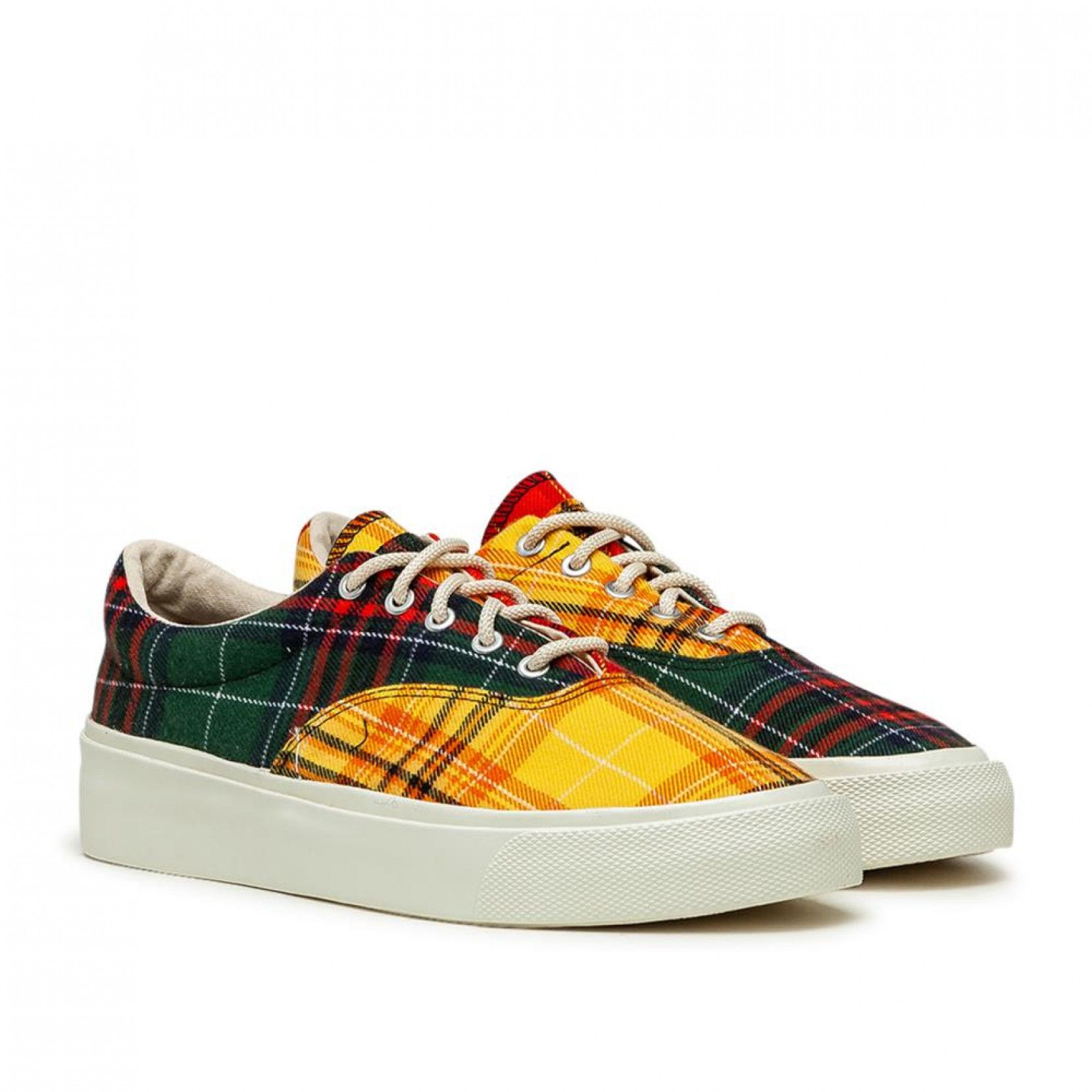 Converse Skid Grip Ox Twisted Plaid