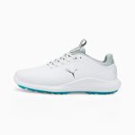 Puma IGNITE Pro Damen Golfschuhe Silber/Blau/Weiß (376583-01)