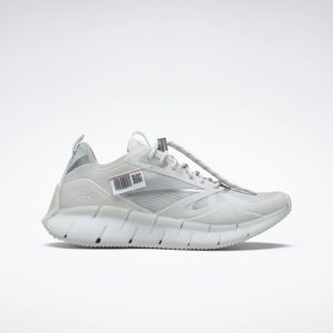 Reebok Zig Kinetica Horizon True Grey 1 / White / High Vis Orange (FW6284)
