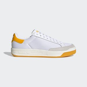 adidas Rod Laver Schuh Cloud White / Team Colleg Gold / Off White (FY4731)