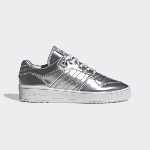 adidas RIVALRY LOW Silver Metallic / Silver Metallic / Crystal White (FV4291)