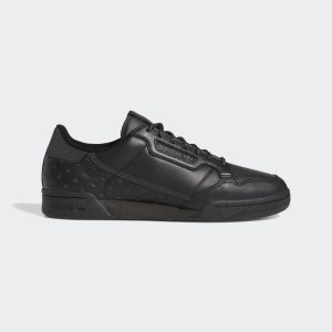adidas Pharrell Williams Continental 80 Schuh Core Black / Core Black / Core Black (GY4979)