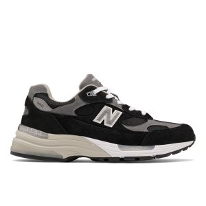 New Balance 992 Black Suede