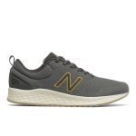 New Balance  Herren Fresh Foam Arishi v3 – Grey/Black/Yellow, Grey/Black/Yellow (MARISMG3)