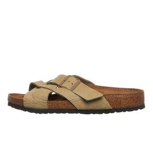 Birkenstock Lugano NU Desert Buck / Faded Khaki (1022765)
