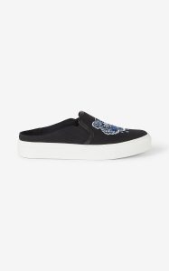 Kenzo Black Tiger K-Skate Slip-On Sneakers (FB52SN105F70)