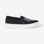 Kenzo Black Tiger K-Skate Slip-On Sneakers (FB52SN100F70)