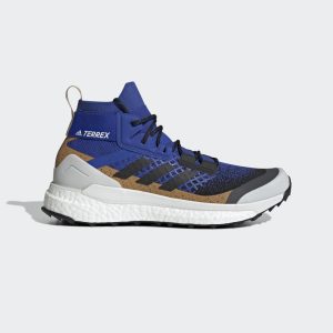 adidas TERREX Free Hiker Primeblue Wanderschuh Core Black / Core Black / Bold Blue (FZ3626)