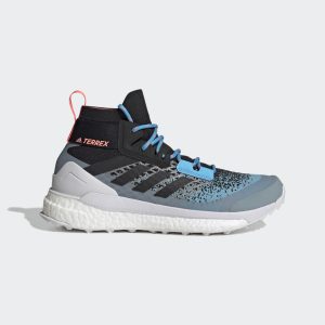 adidas TERREX Free Hiker Primeblue Wanderschuh Core Black / Core Black / Sky Rush (GW2807)