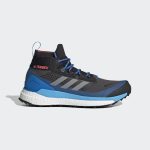 adidas TERREX Free Hiker GORE-TEX Wanderschuh Grey Six / Grey Three / Blue Rush (GZ0356)