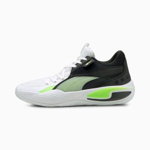 Puma Court Rider I Basketballschuhe Weiß (195634-07)