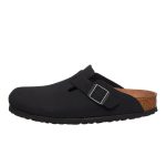 Birkenstock W Boston BF BC Earthy Vegan / Black Vegan (1020497)