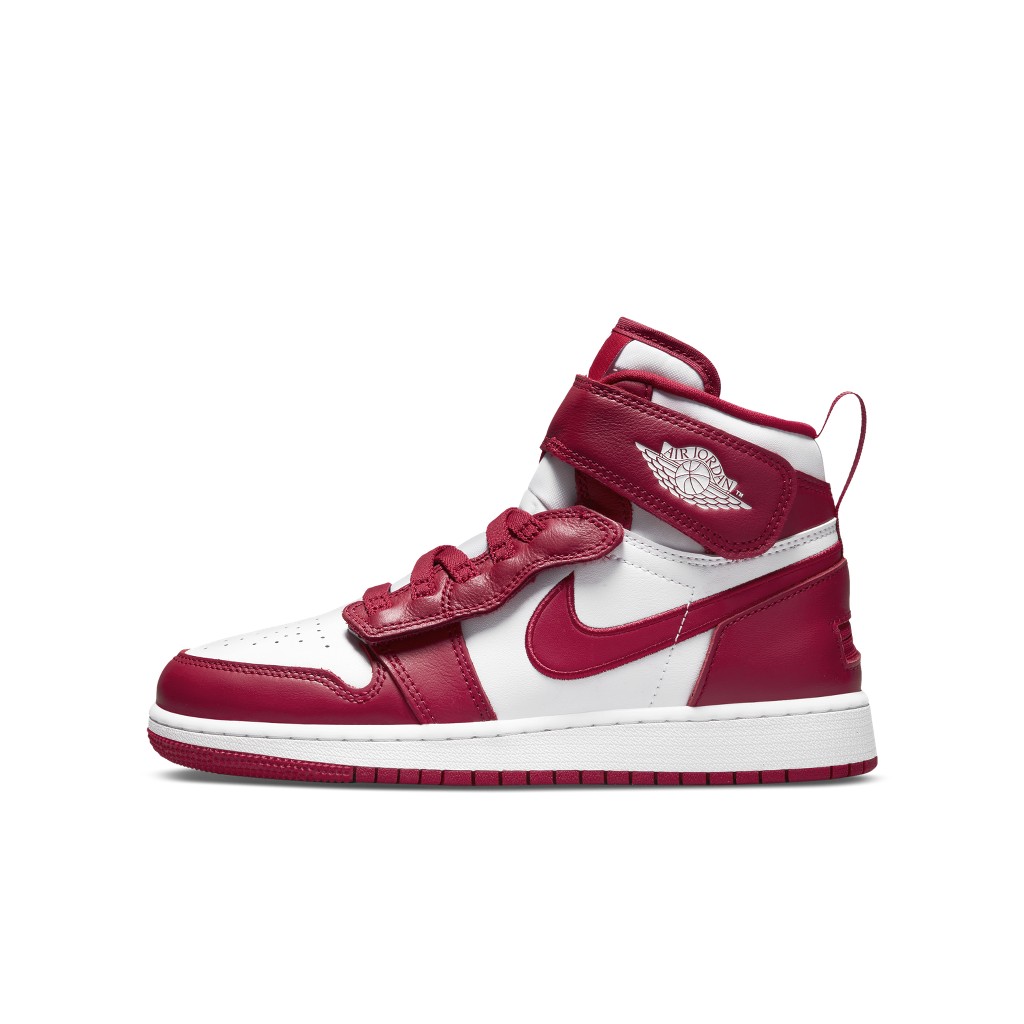 Air Jordan  1 High FlyEase Cardnial Red (GS) (DC7986-601)