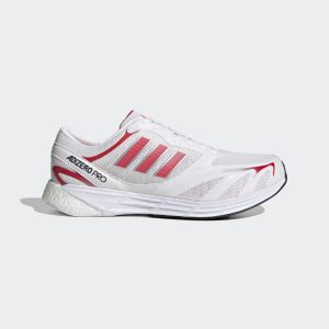 adidas Adizero Pro V1 DNA Laufschuh Cloud White / Vivid Red / Solar Red (GX5081)