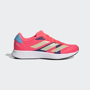 adidas Adizero RC 4 Laufschuh Turbo / Sandy Beige Met / Legacy Indigo (H01119)