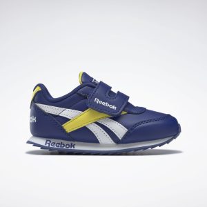 Reebok Royal Classic Jogger 2.0 Deep Cobalt / Bright Yellow / White (H67906)